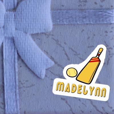 Autocollant Madelynn Maillet de cricket Image