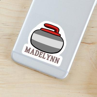 Sticker Curling Stone Madelynn Notebook Image