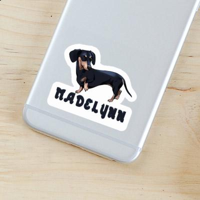 Sticker Madelynn Dachshund Gift package Image