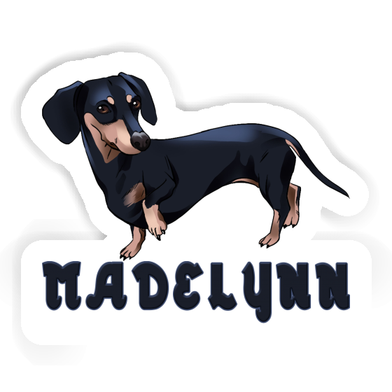 Sticker Madelynn Dachshund Gift package Image