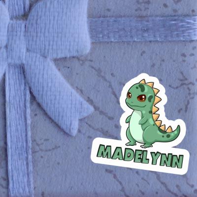 Sticker Madelynn Dino Laptop Image