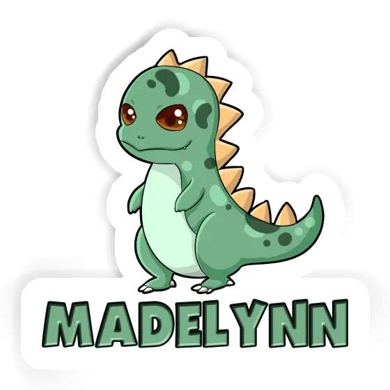 Sticker Madelynn Dino Notebook Image