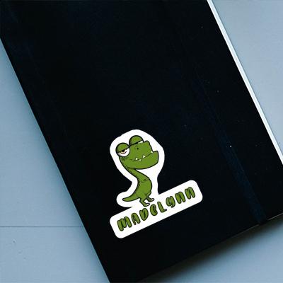 Dinosaur Sticker Madelynn Notebook Image