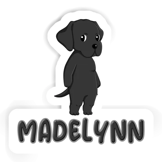 Labrador Retriever Sticker Madelynn Gift package Image