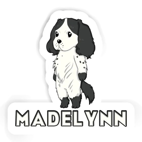 English Cocker Spaniel Sticker Madelynn Image