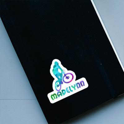 Sticker Downhiller Madelynn Notebook Image