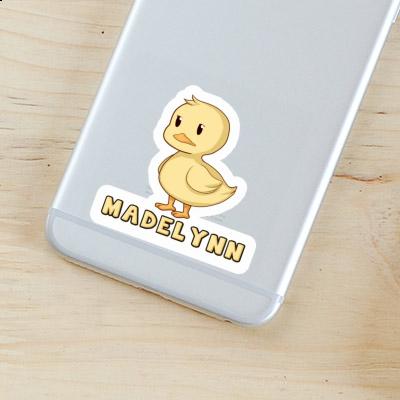 Sticker Madelynn Ente Laptop Image