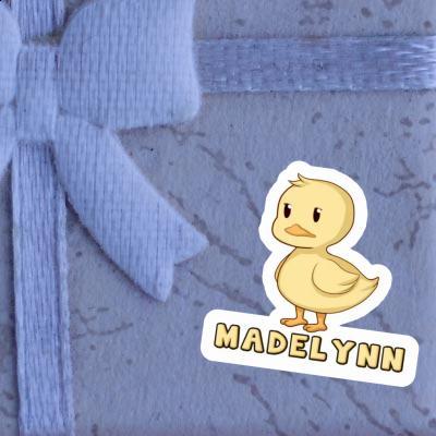 Sticker Madelynn Ente Notebook Image