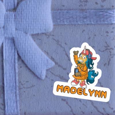 Sticker Hip-Hop Unicorn Madelynn Gift package Image