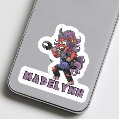 Madelynn Sticker Rocking Unicorn Image