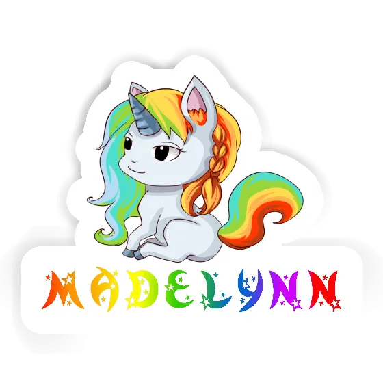 Madelynn Sticker Unicorn Image