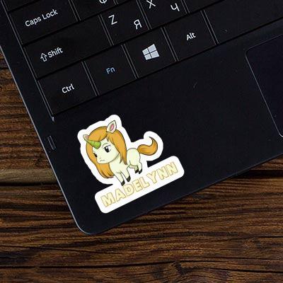 Licorne Autocollant Madelynn Laptop Image