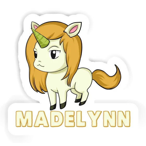 Sticker Madelynn Unicorn Gift package Image