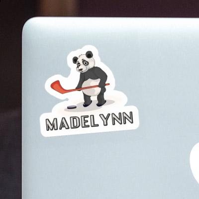 Panda Sticker Madelynn Notebook Image