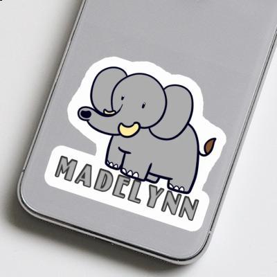 Elephant Sticker Madelynn Notebook Image