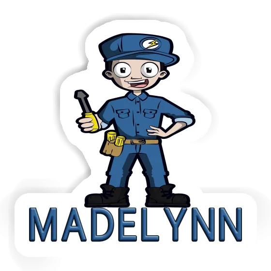 Sticker Electrician Madelynn Gift package Image