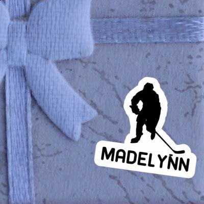 Hockey Player Sticker Madelynn Gift package Image