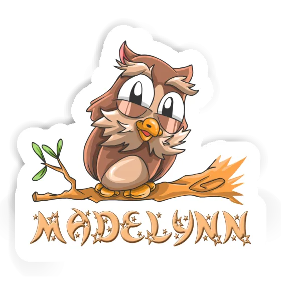 Sticker Owl Madelynn Laptop Image