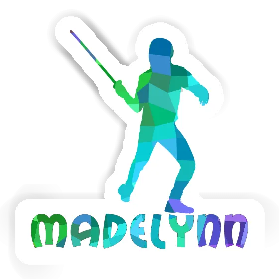 Madelynn Sticker Fencer Image