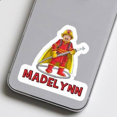 Sticker Feuerwehrmann Madelynn Image