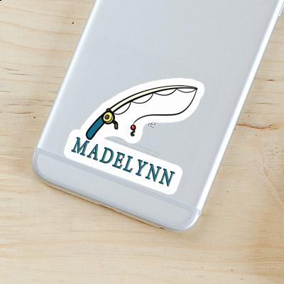 Madelynn Sticker Fishing Rod Notebook Image