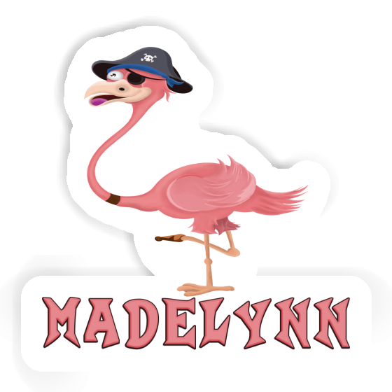 Madelynn Sticker Flamingo Gift package Image