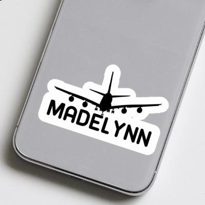 Airplane Sticker Madelynn Image