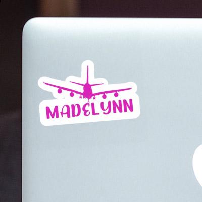 Airplane Sticker Madelynn Image