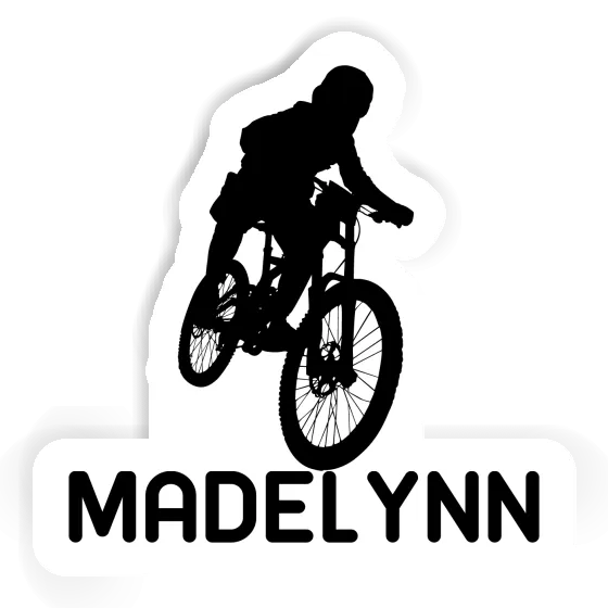 Autocollant Madelynn Freeride Biker Laptop Image