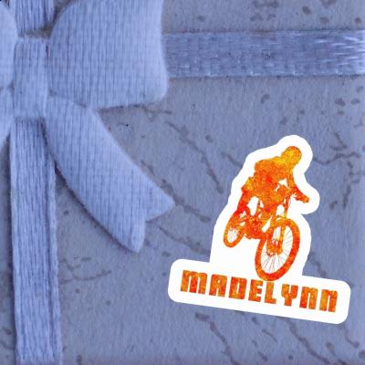 Madelynn Autocollant Freeride Biker Image