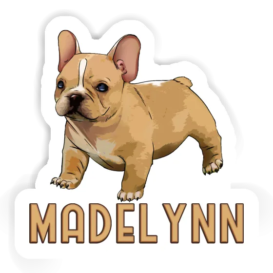 Frenchie Sticker Madelynn Laptop Image