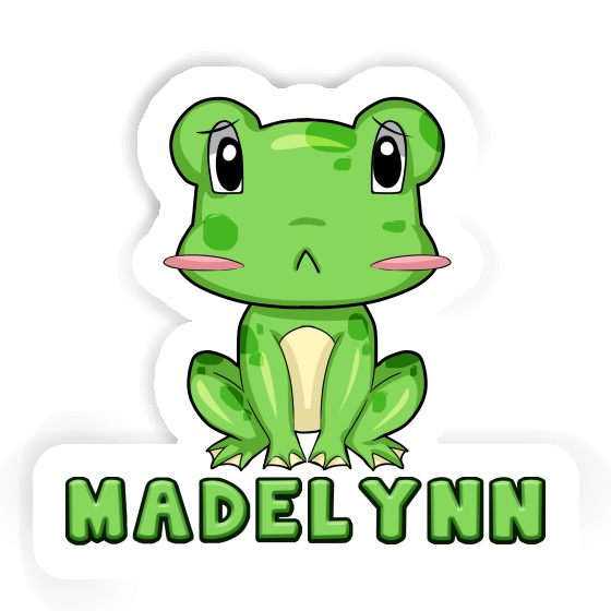 Grenouille Autocollant Madelynn Laptop Image