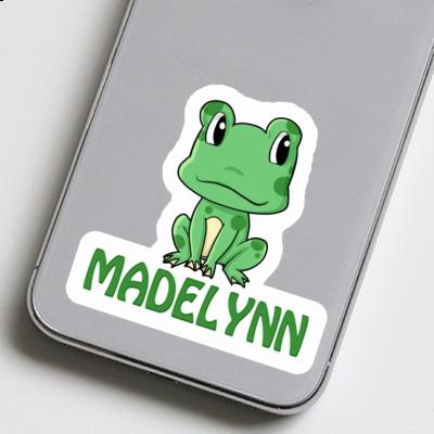 Frosch Aufkleber Madelynn Notebook Image