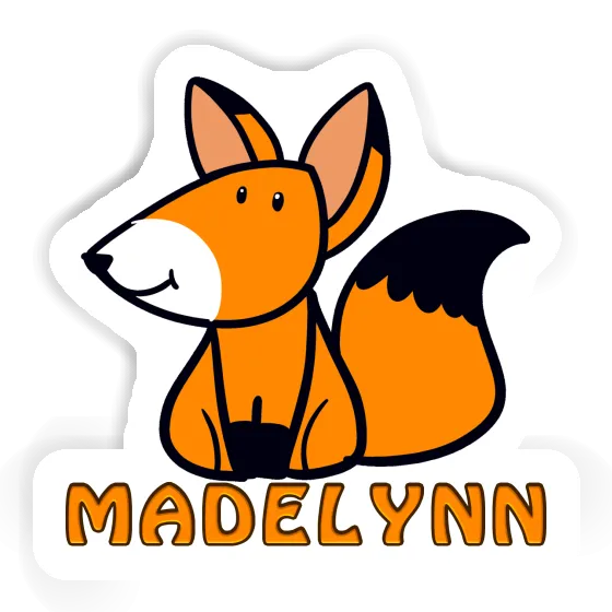 Fox Sticker Madelynn Laptop Image