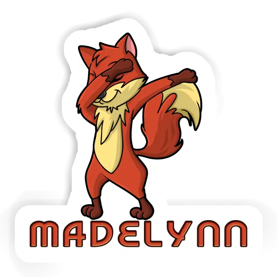 Madelynn Autocollant Renard Image