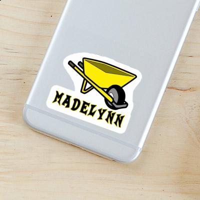 Wheelbarrow Sticker Madelynn Laptop Image