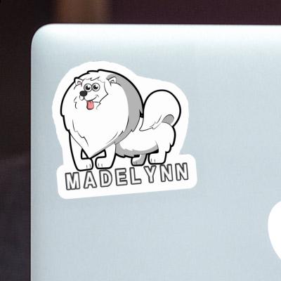 Sticker Madelynn German Spitz Gift package Image