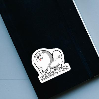 Sticker Madelynn German Spitz Notebook Image