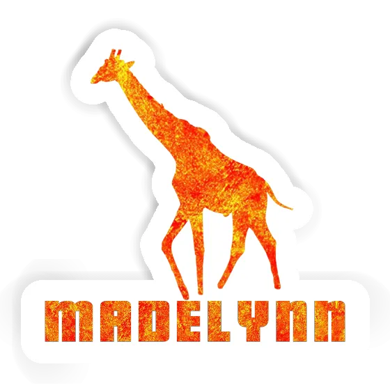 Madelynn Sticker Giraffe Gift package Image