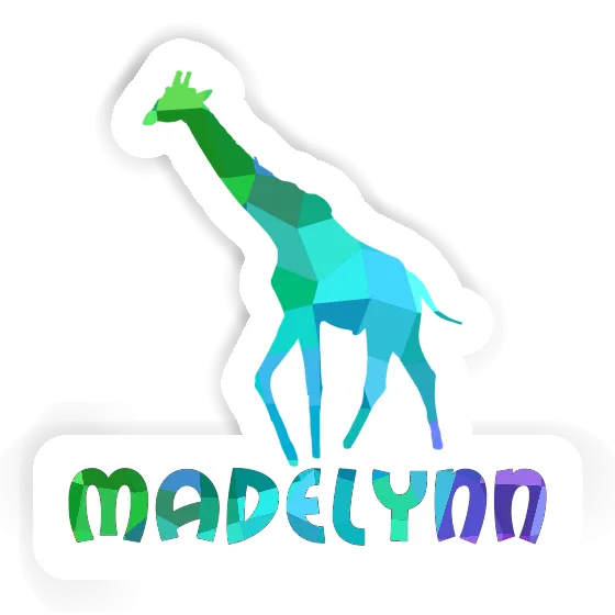 Madelynn Sticker Giraffe Gift package Image