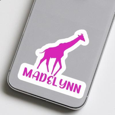 Sticker Madelynn Giraffe Gift package Image