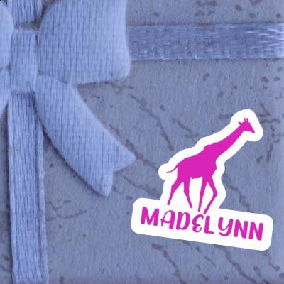 Sticker Madelynn Giraffe Gift package Image