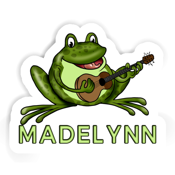 Gitarrenfrosch Aufkleber Madelynn Gift package Image