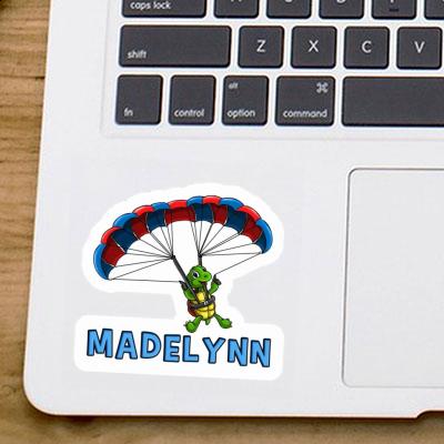 Paraglider Sticker Madelynn Notebook Image