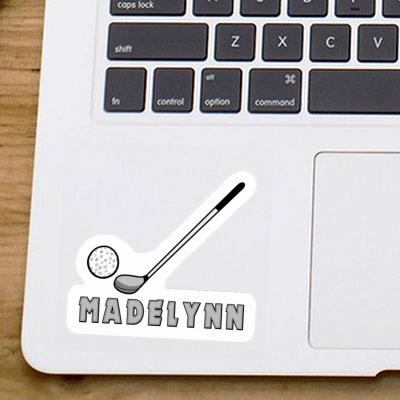 Sticker Madelynn Golf Club Notebook Image