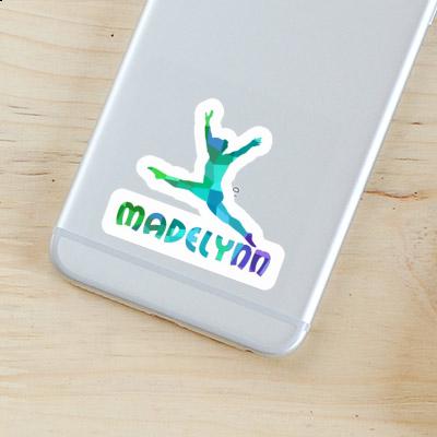 Sticker Gymnast Madelynn Laptop Image