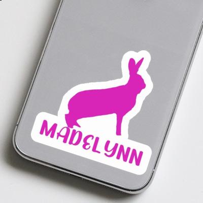 Madelynn Sticker Rabbit Laptop Image