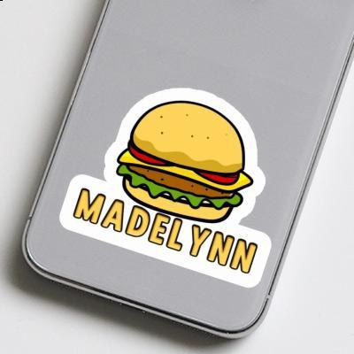 Hamburger Autocollant Madelynn Gift package Image