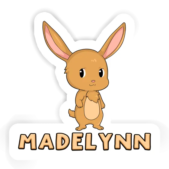 Easter Bunny Sticker Madelynn Gift package Image