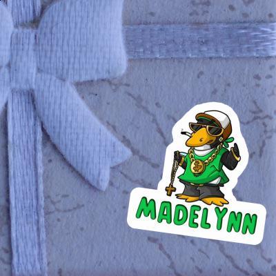 Madelynn Aufkleber Pinguin Laptop Image